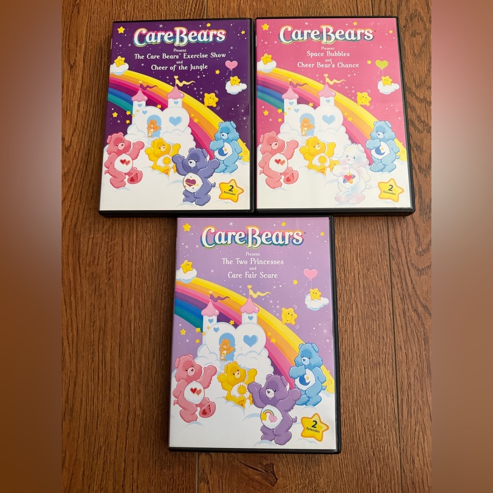 Care Bears 3 DVD Set